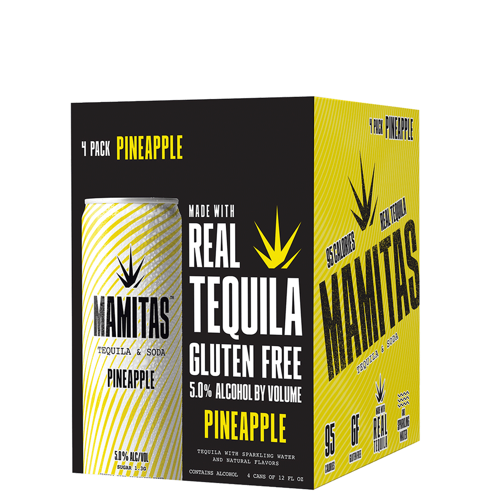 Mamitas Tequila & Soda Pineapple