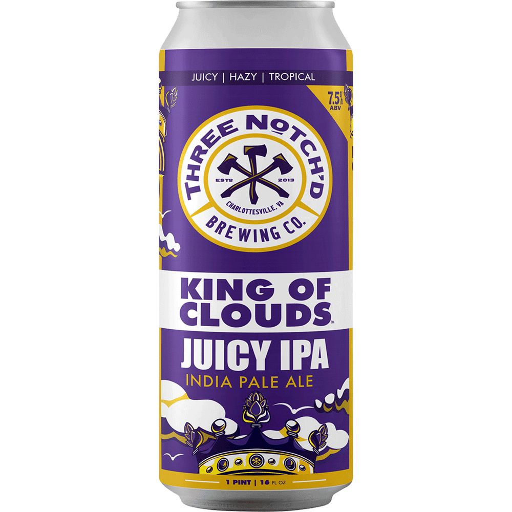 Three Notch'd King of Clouds Juicy IPA