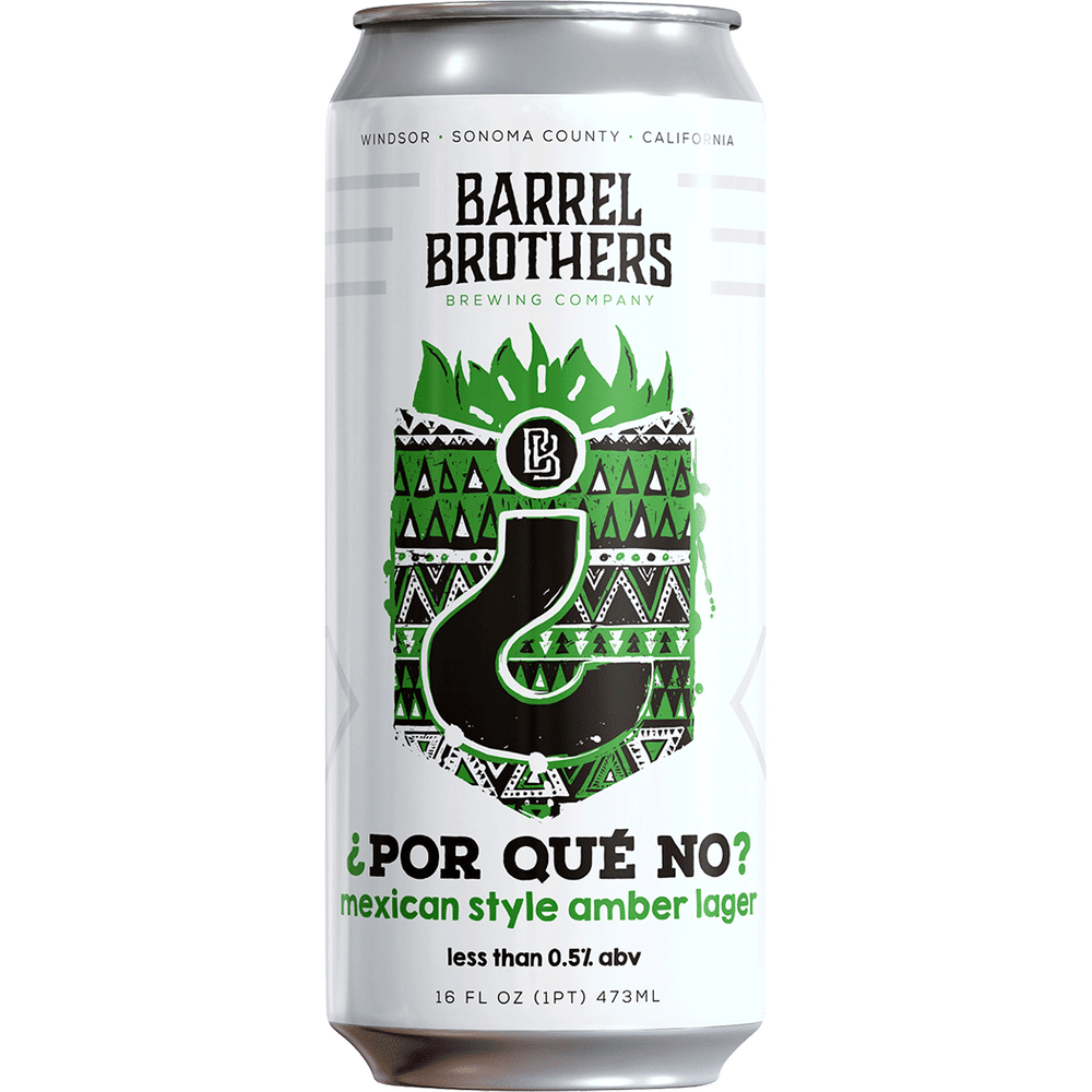 Barrel Brothers Por Que No? Mexican Style Amber Lager