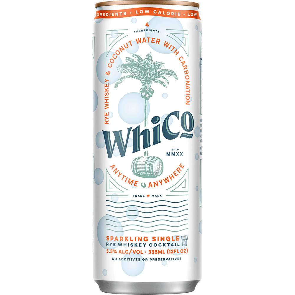 WhiCo Sparkling Whiskey & Coconut