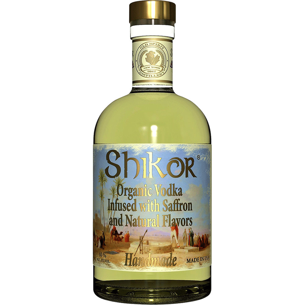 Shikor Saffron Infused Organic Vodka