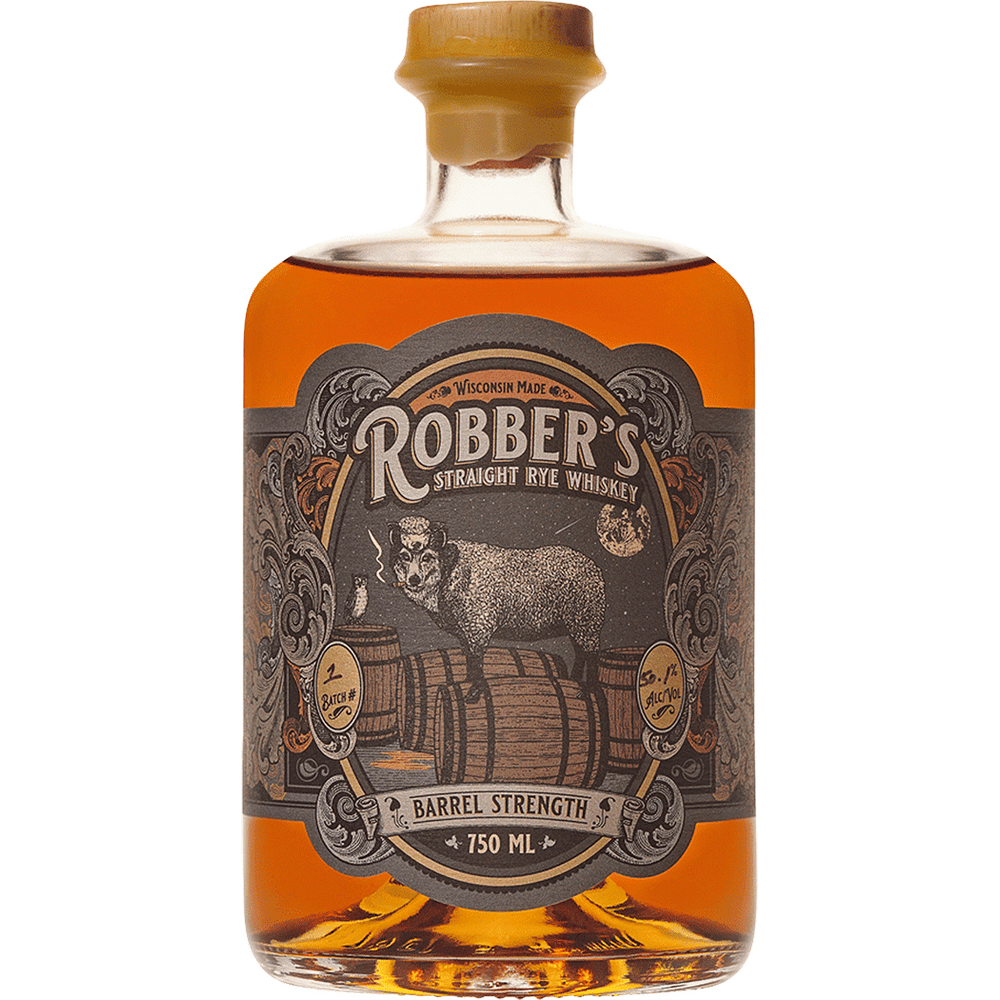 La Crosse Robber's Straight Rye Whiskey
