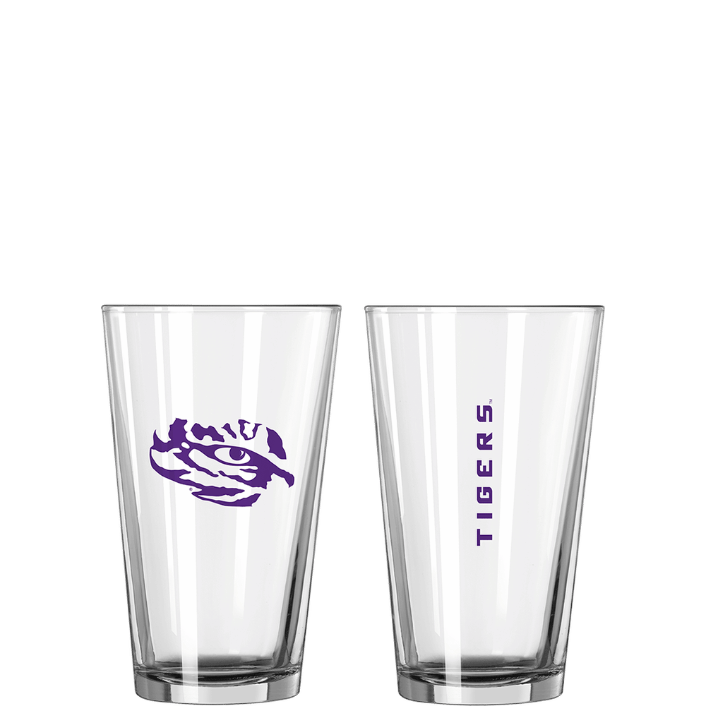 Louisiana State University - 16oz Printed Pint Glass