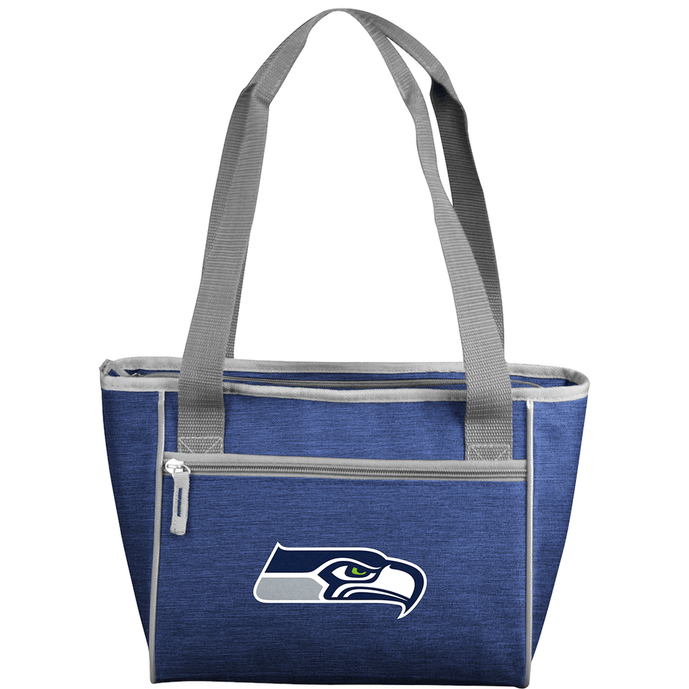 Seattle Seahawks - Crosshatch 16 Can Cooler Tote