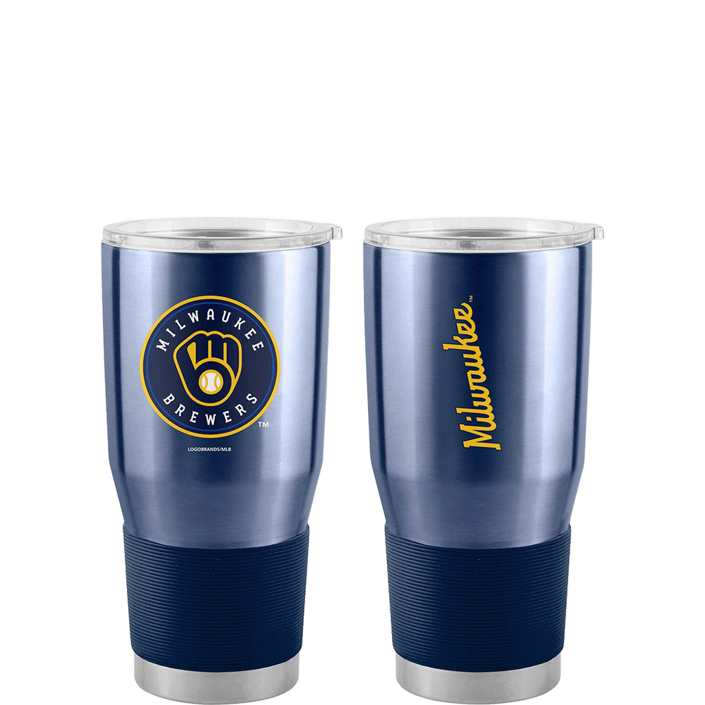 Milwaukee Brewers - 30oz Navy Stainless Tumbler