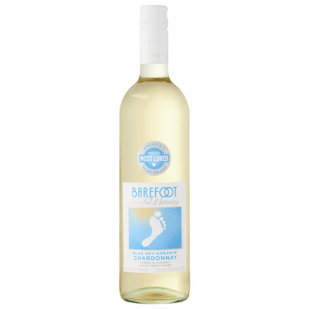 Barefoot Bright & Breezy Chardonnay Unoaked
