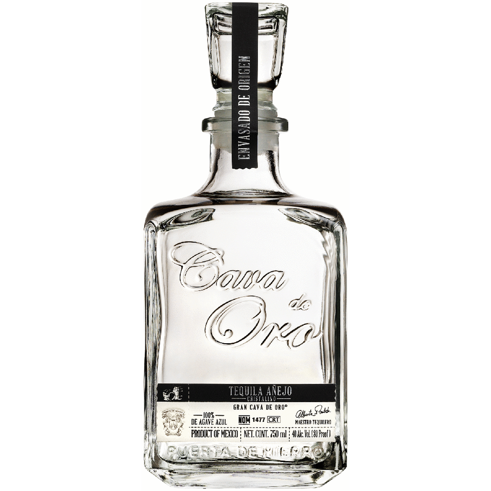 カヴァ デ オロクリスタル Cave de Oro カバデオロ　カヴァ・デ・オロ Cava de Oro Añejo Cristalino Tequila 750ml