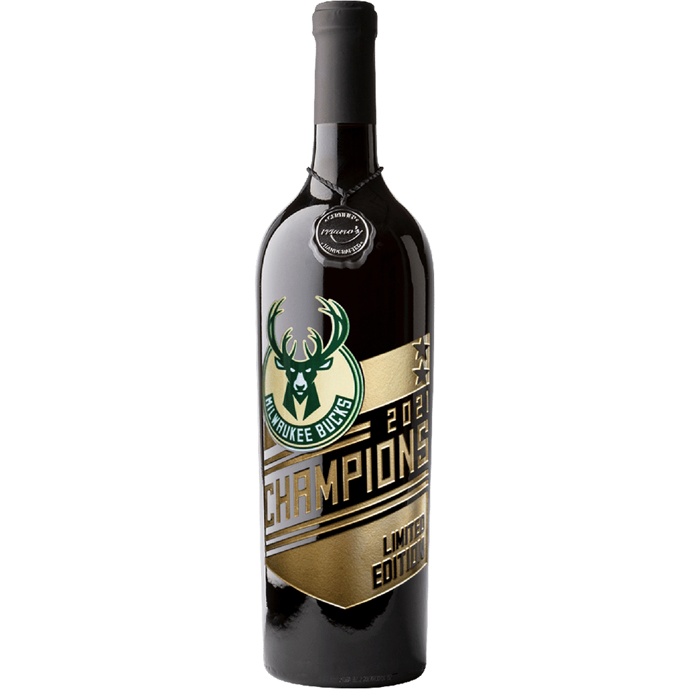Milwaukee Bucks Championship Cabernet Sauvignon Gold Stripes