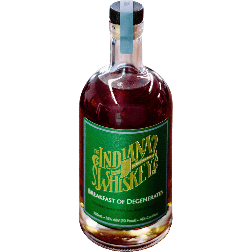 Indiana Whiskey Co Breakfast of Degenerates Maple Whiskey