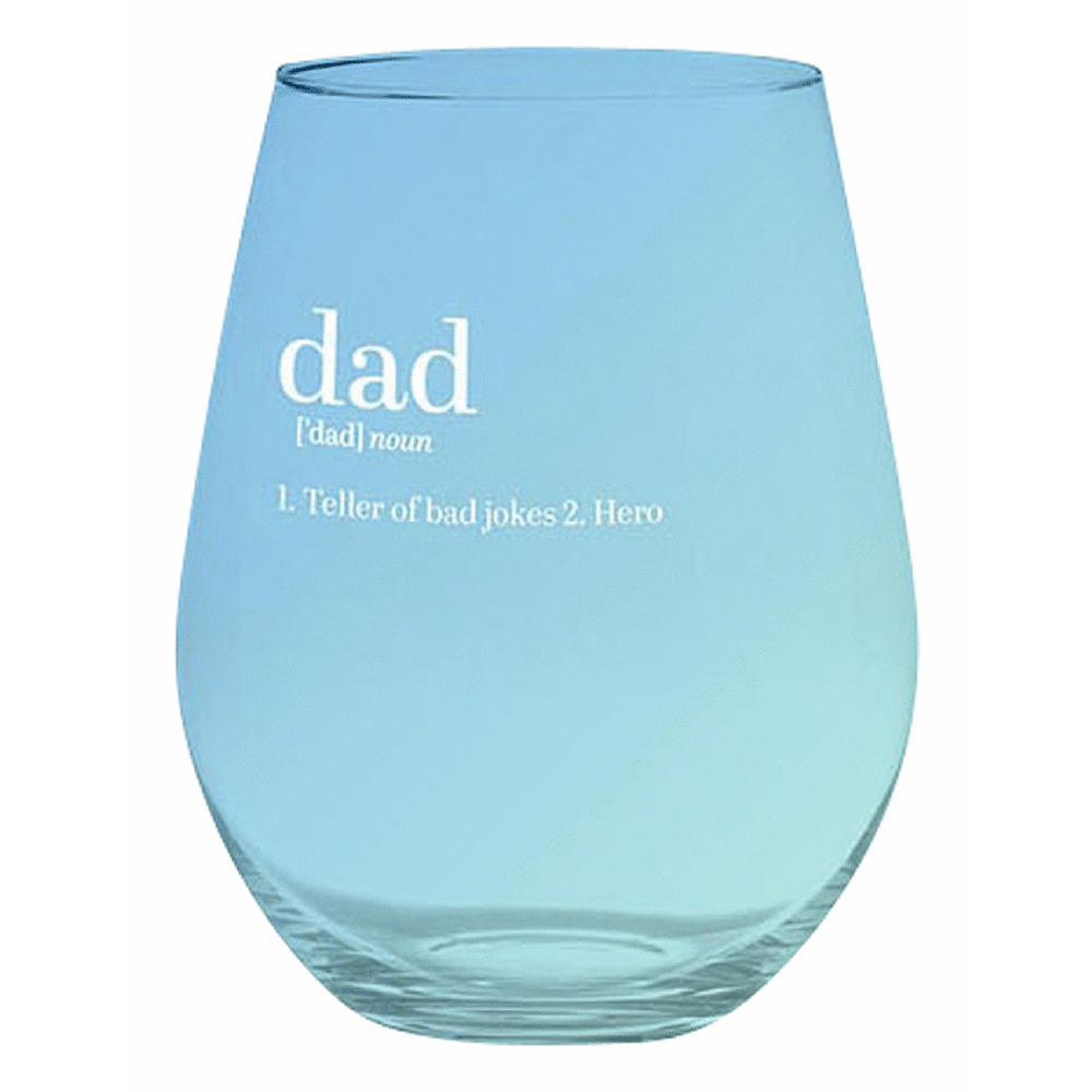 Stemless Wine - Dad Definition