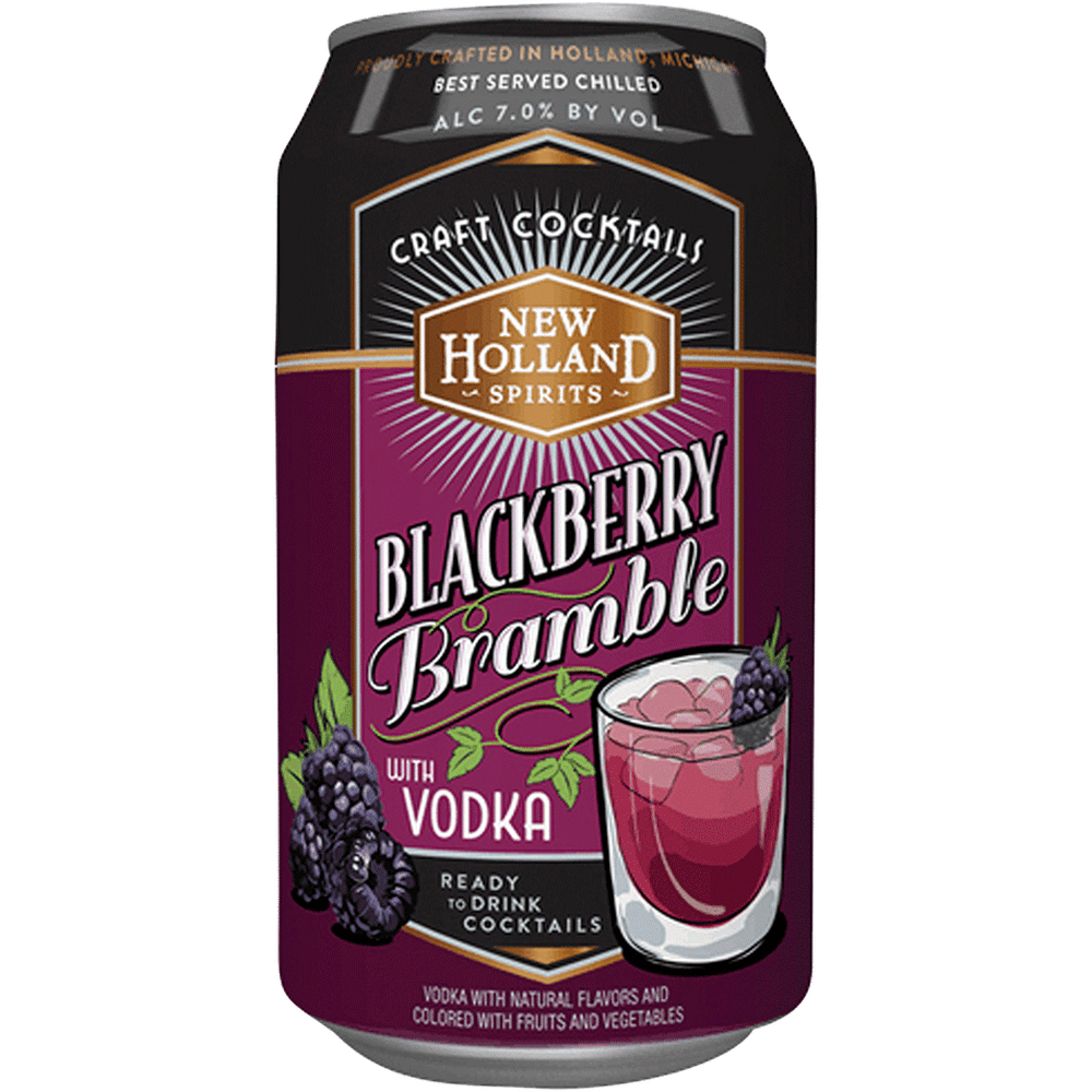 New Holland Blackberry Bramble Vodka Cocktail