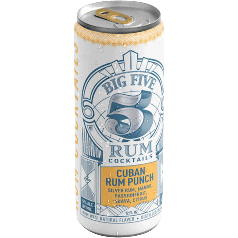 Big 5 Cuban Rum Punch Cocktail