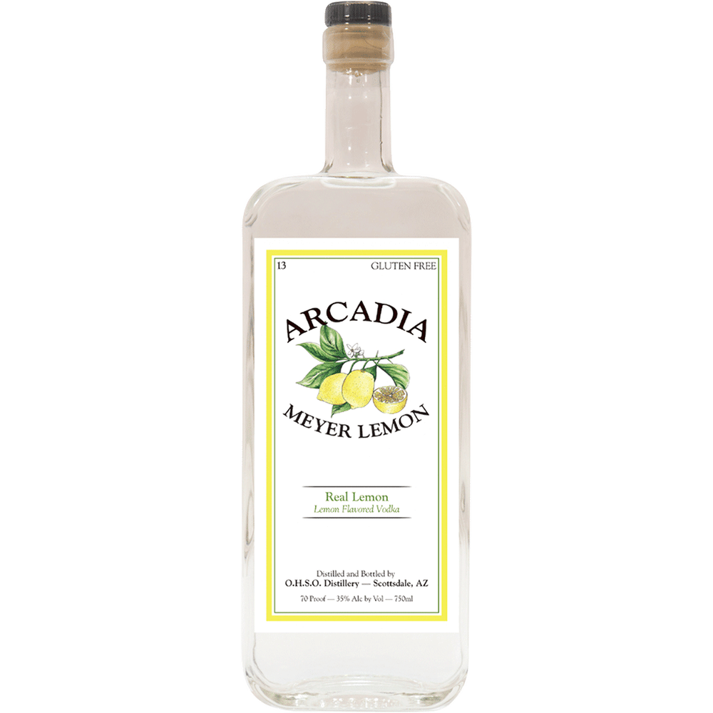 Arcadia Meyer Lemon Vodka | Total Wine & More