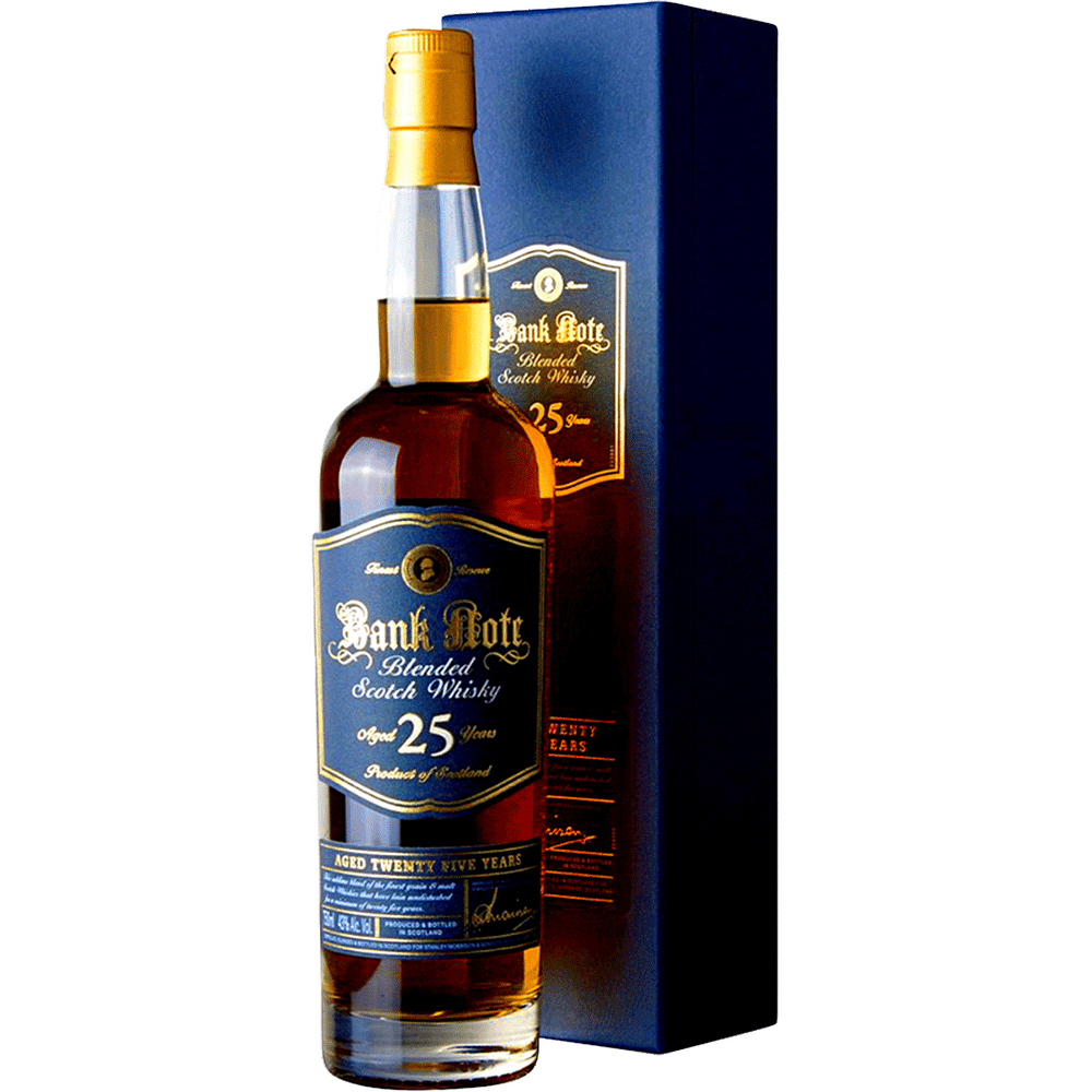 Bank Note 25 Year Blended Scotch