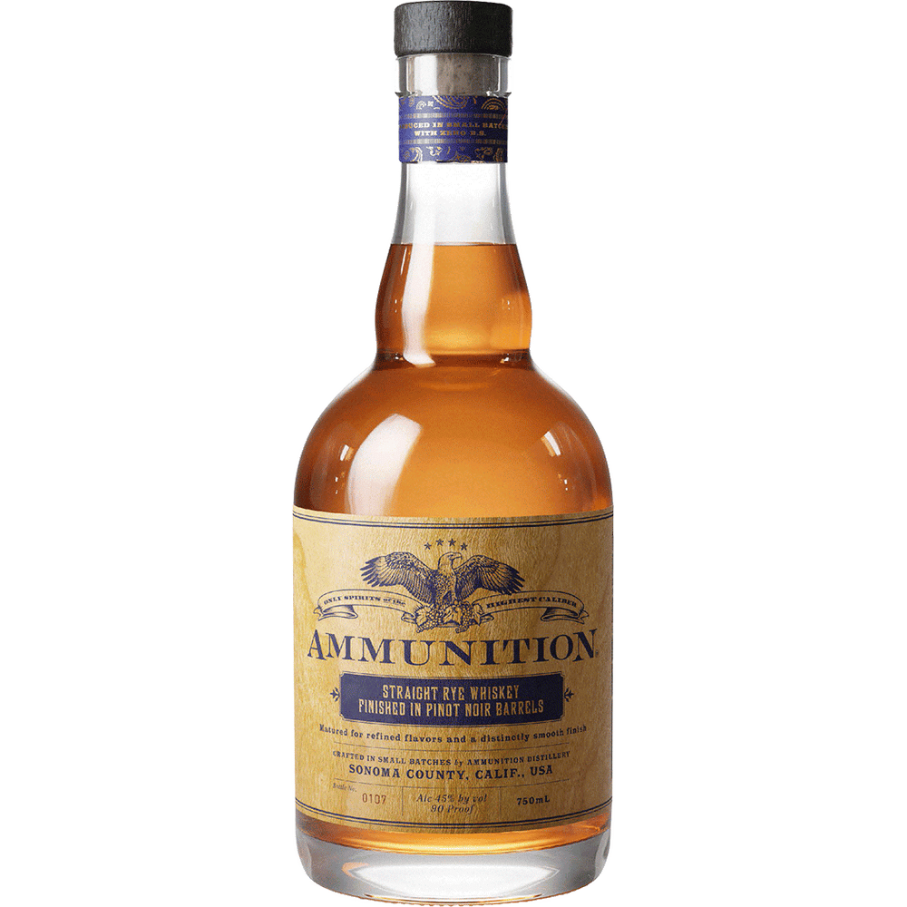 Ammunition Straight Rye Whiskey