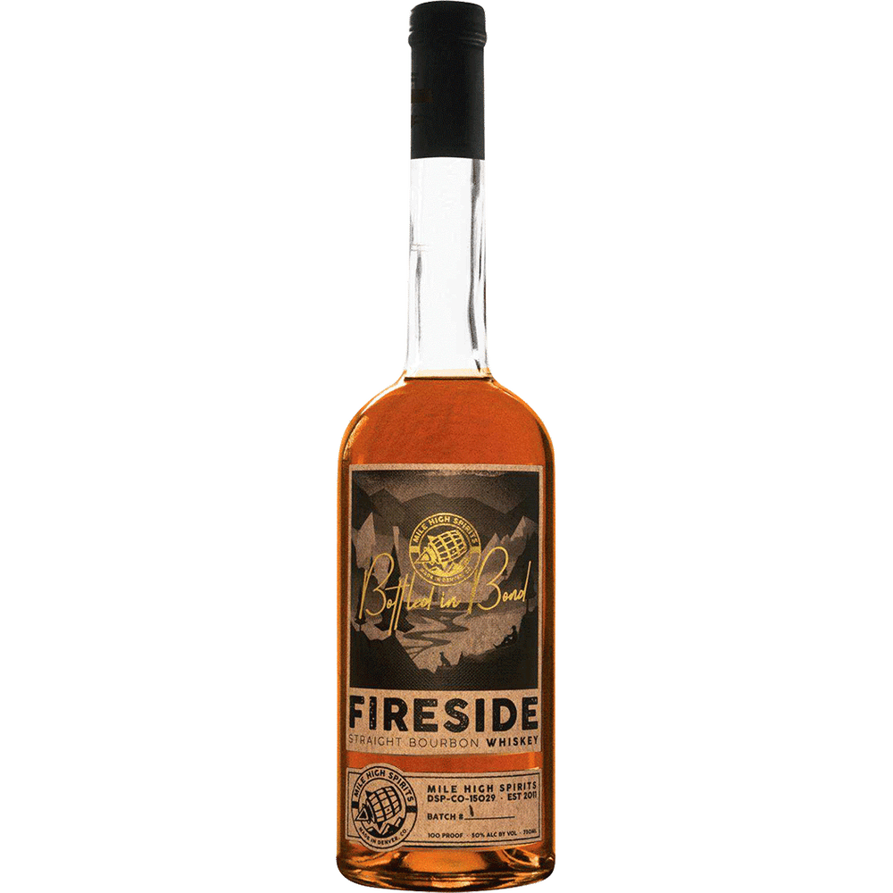 Mile High Fireside Bottled In Bond Bourbon Whiskey