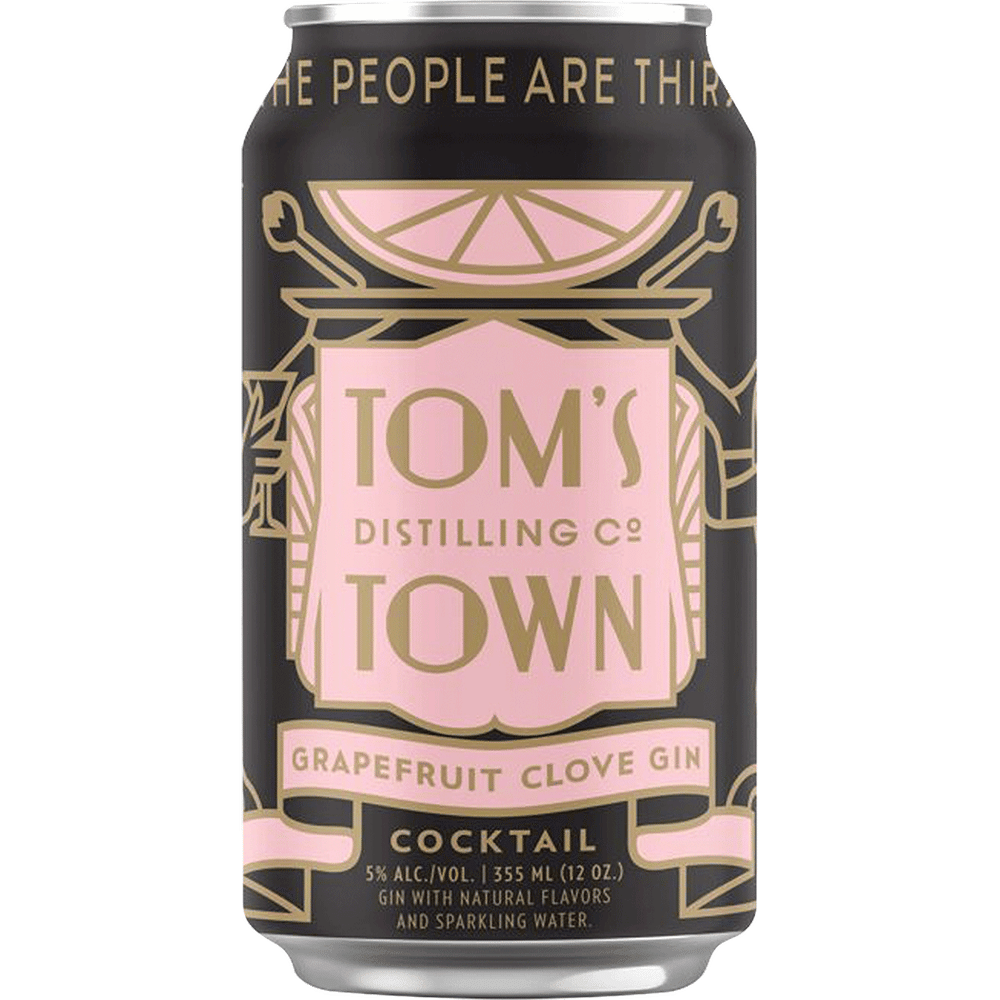 Tom's Town Distilling Grapefruit Clove Gin Cocktail