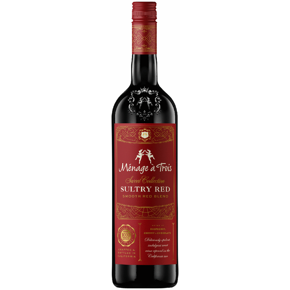 Menage a Trois Sultry Smooth Red Blend | Total Wine & More