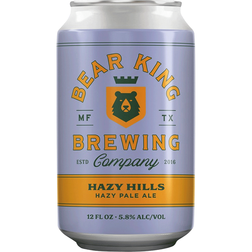 Bear King Hazy Hills Hazy Pale Ale