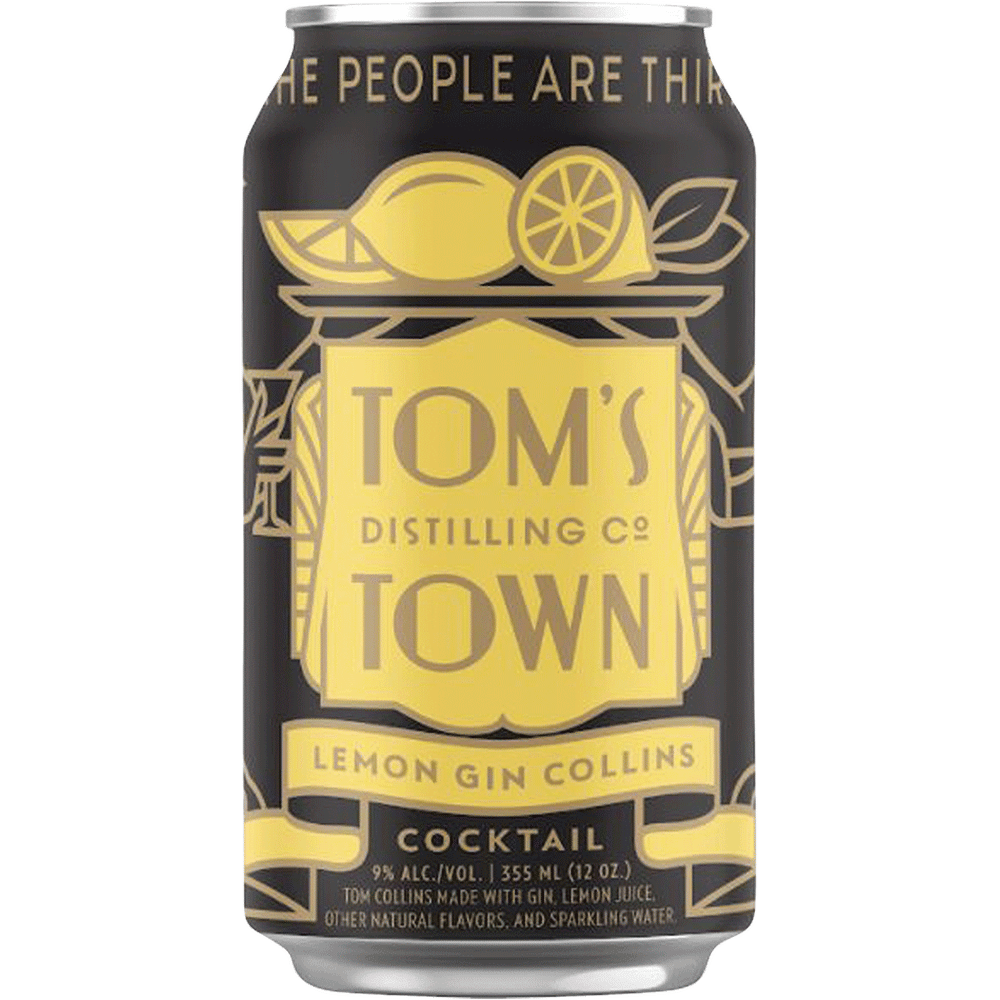 Tom's Town Lemon Gin Collins