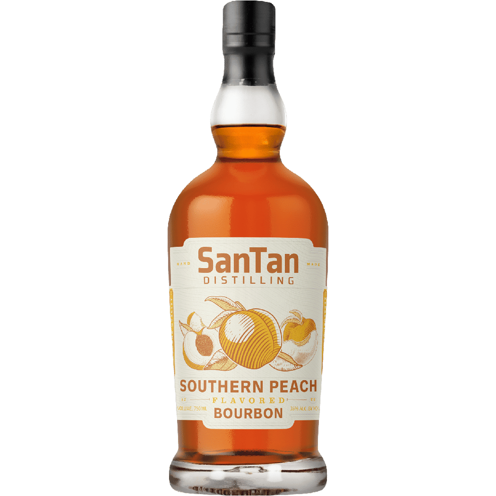 SanTan Distilling Southern Peach Flavored Bourbon