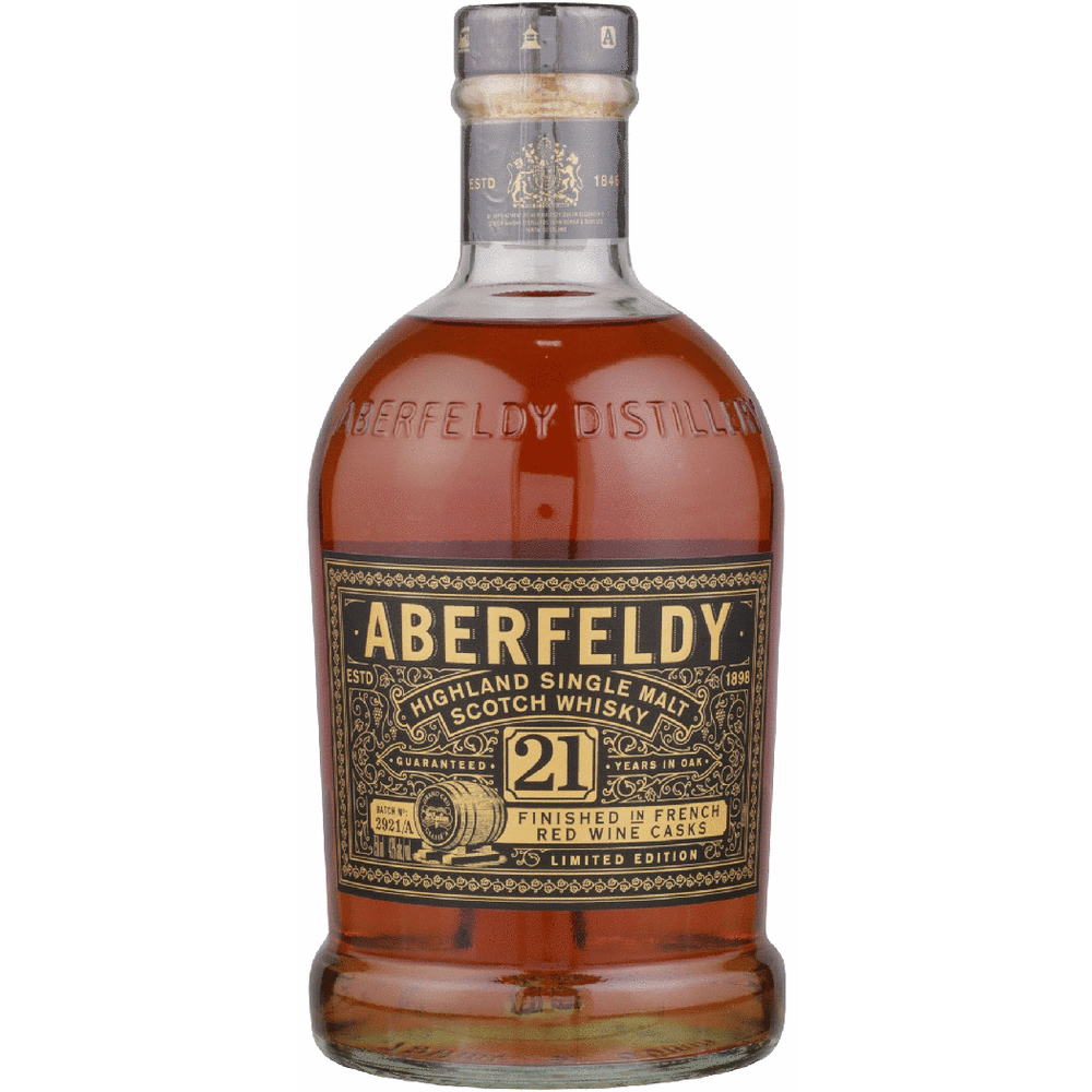 Aberfeldy 21 Year Limited Edition St-Emilion French Wine Cask