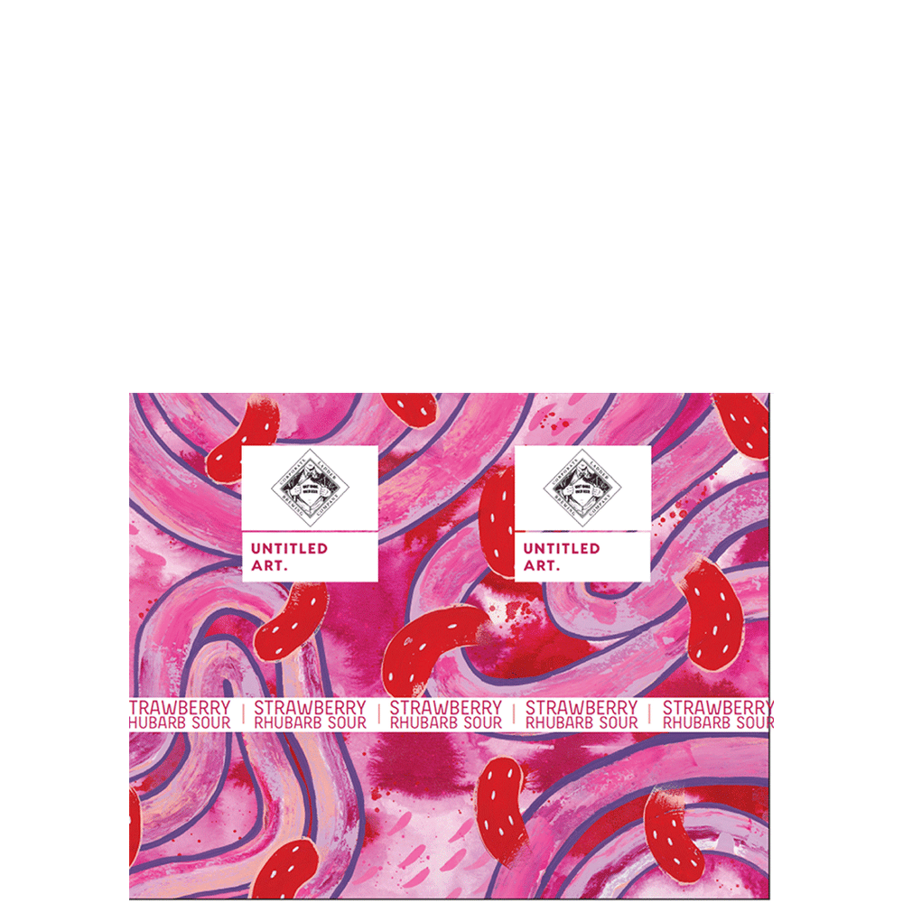 DNU Untitled Art Strawberry Rhubarb Sour