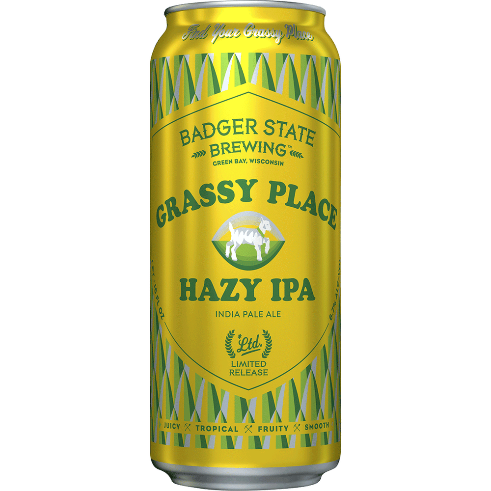 Badger State Grassy Place Hazy IPA