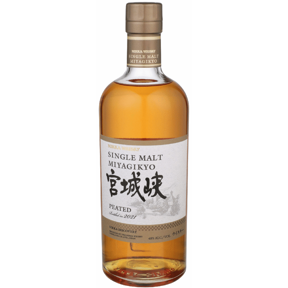 Nikka Miyagikyo Peated Single Malt Japanese Whiskey | Total