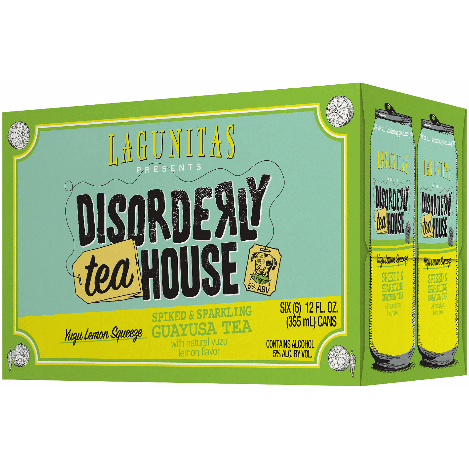 Lagunitas Disorderly TeaHouse Yuzu Lemon Squeeze