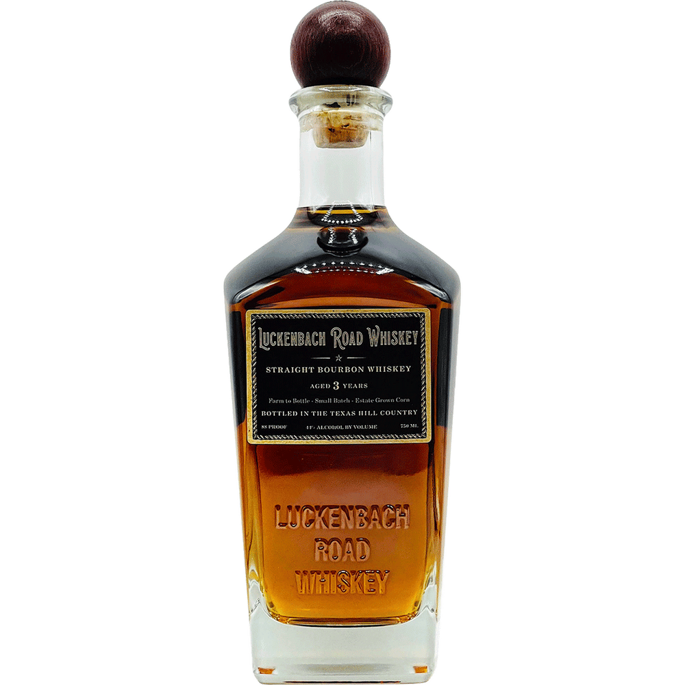 Luckenbach Road Straight Bourbon Whiskey
