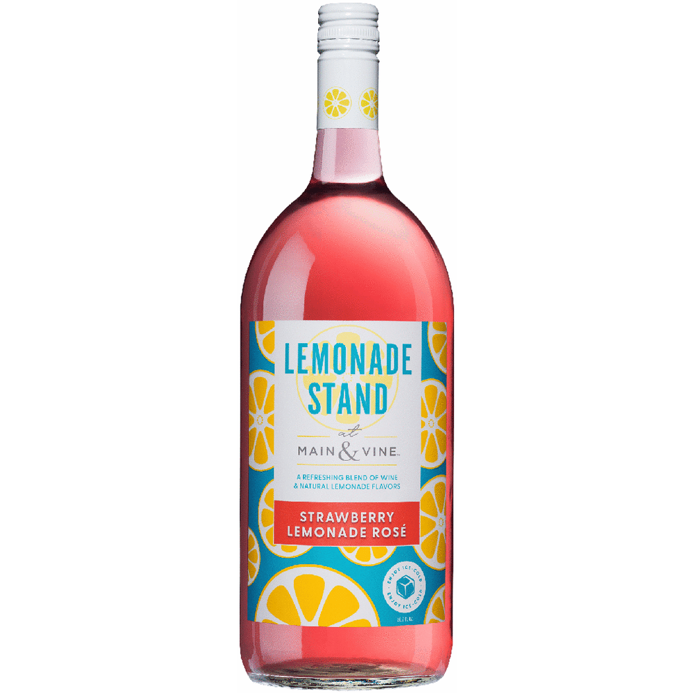 Main & Vine Lemonade Stand Strawberry Rose Lemonade