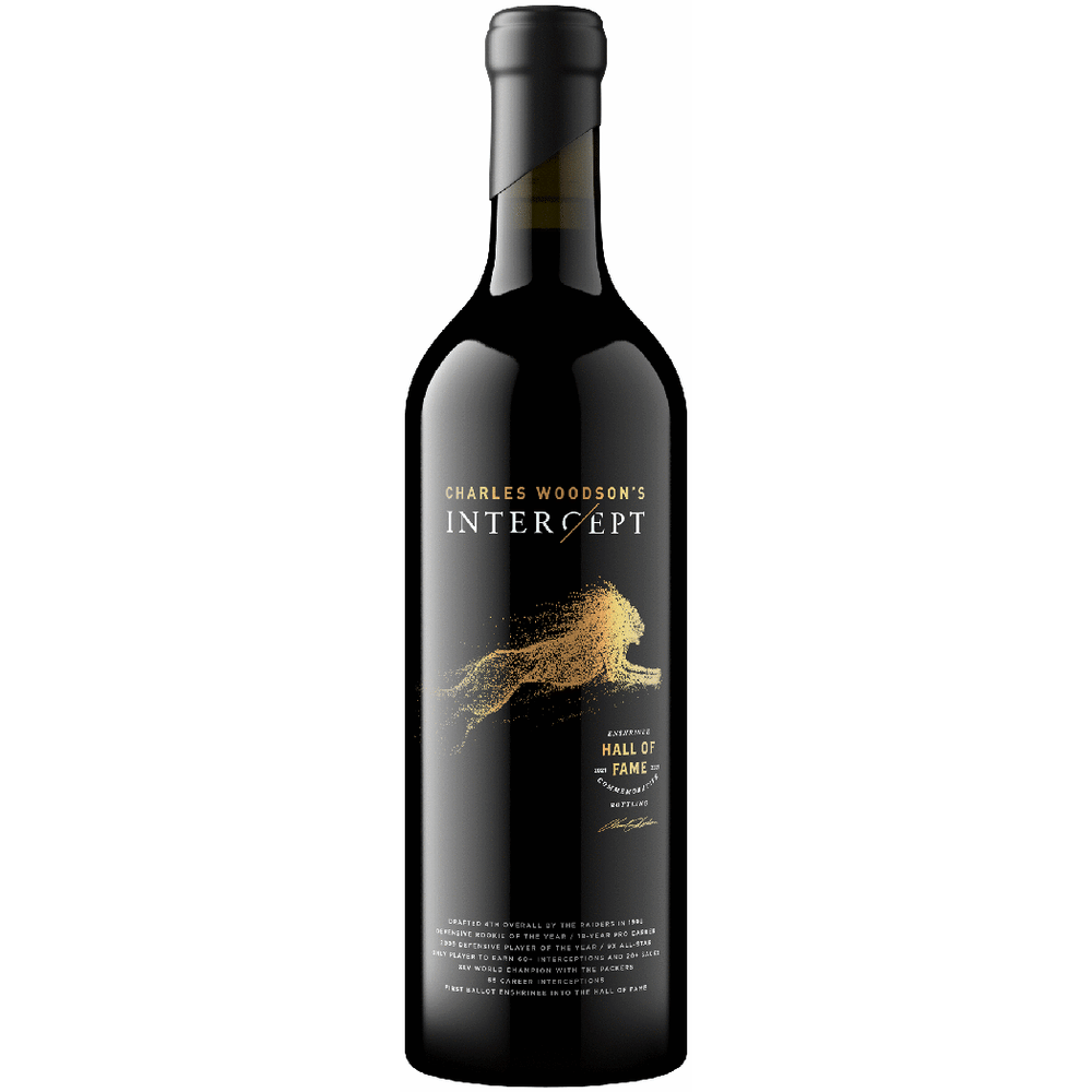 Intercept by Charles Woodson Cabernet Sauvignon Hall of Fame
