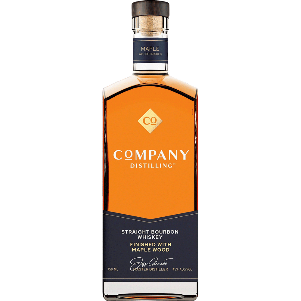Company Distilling Maple Wood Finished Bourbon Whiskey