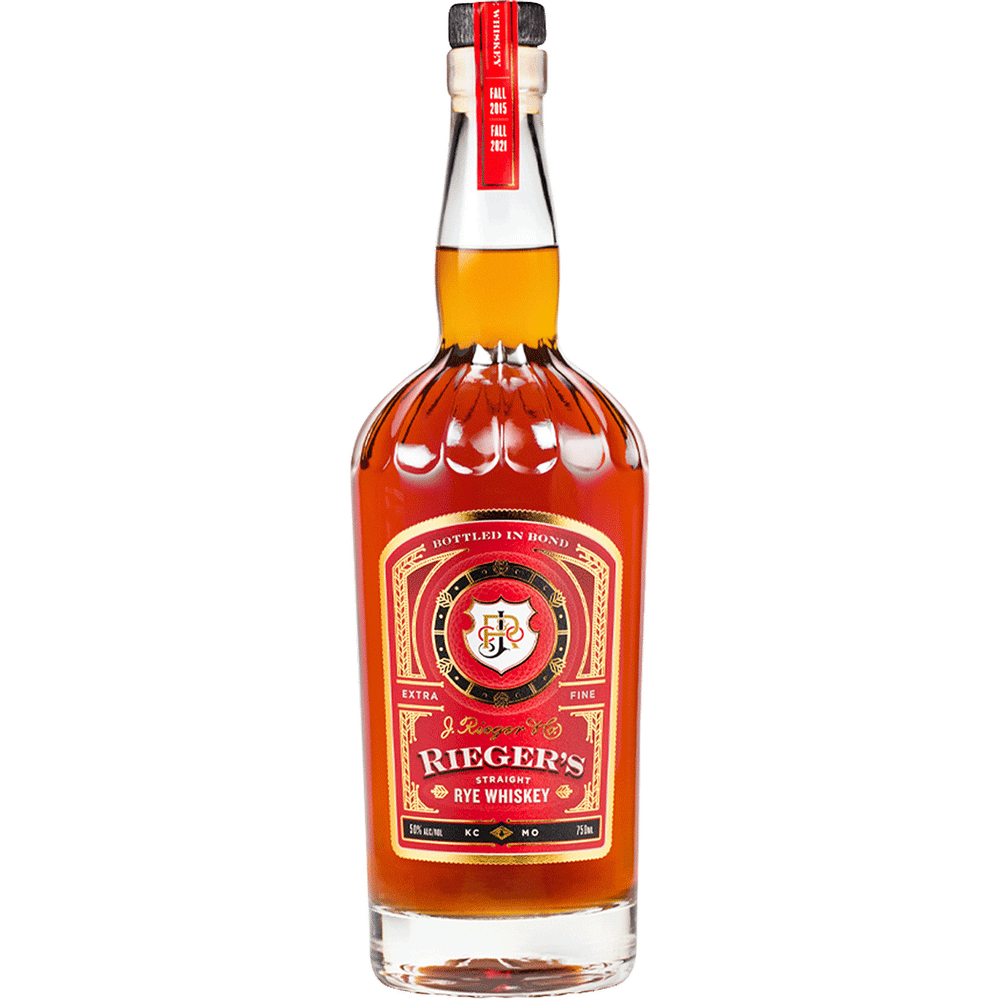 J. Rieger Straight Rye Whiskey