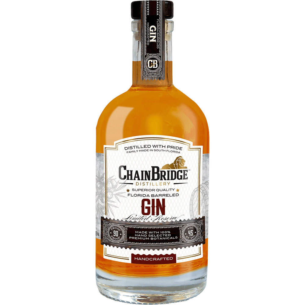 ChainBridge Distillery Florida Barreled Gin