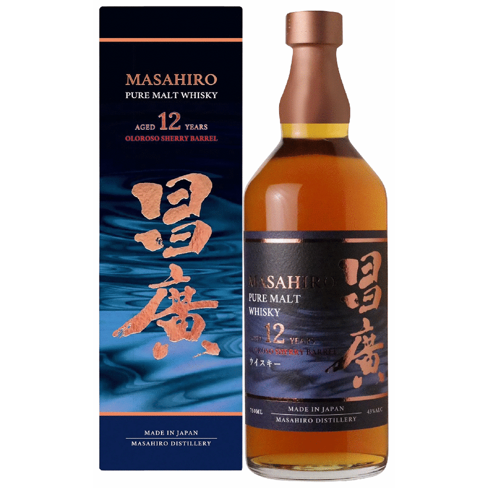 Masahiro Pure Malt 12Yr Sherry Barrel Whisky | Total Wine & More