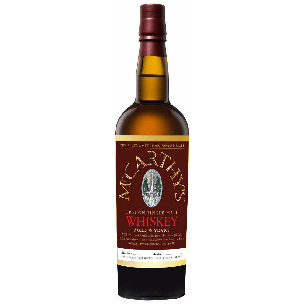 McCarthy's 6 Year Oregon Single Malt Whiskey