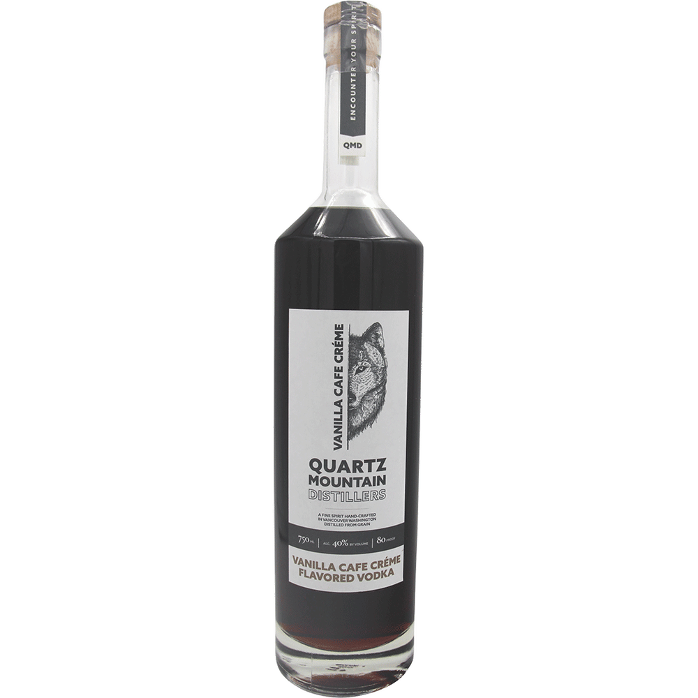 Quartz Mountain Vanilla Cafe Creme Flavored Vodka