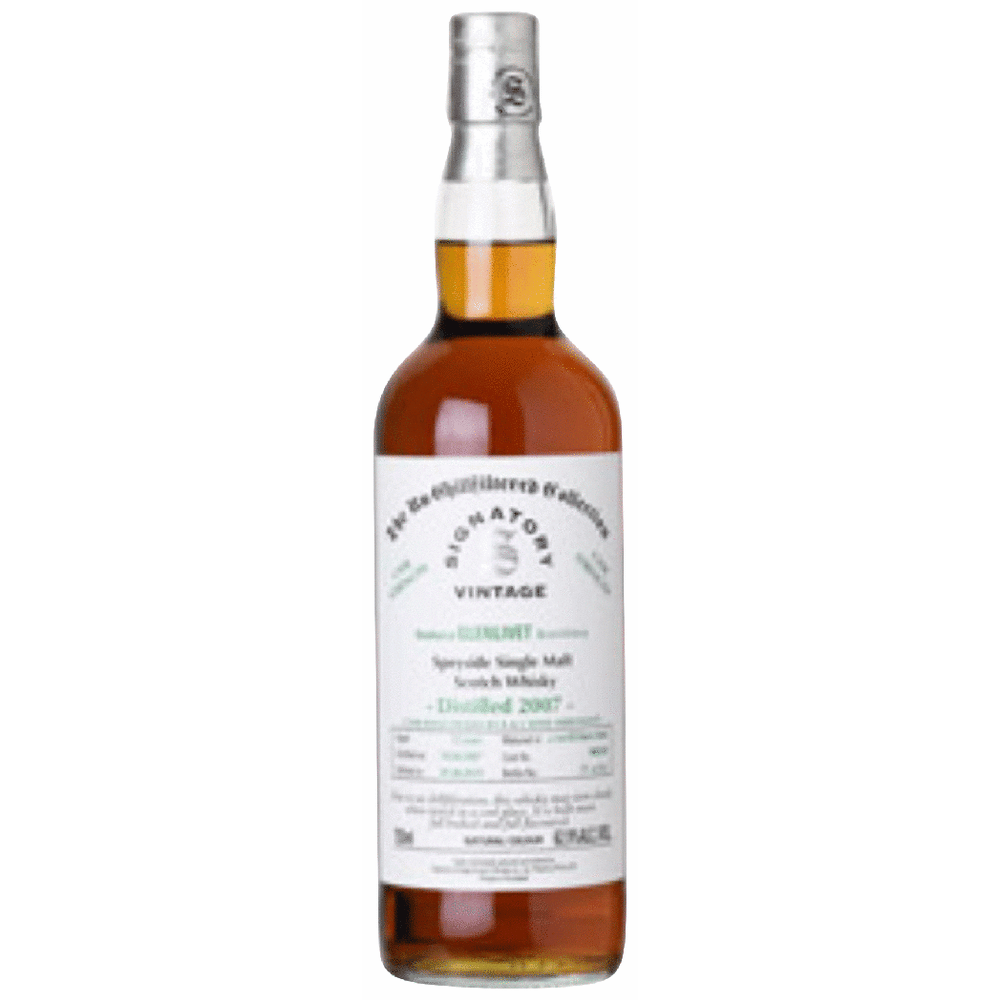 Signatory Glenlivet 2007 Sherry Cask Strength Scotch Barrel Select