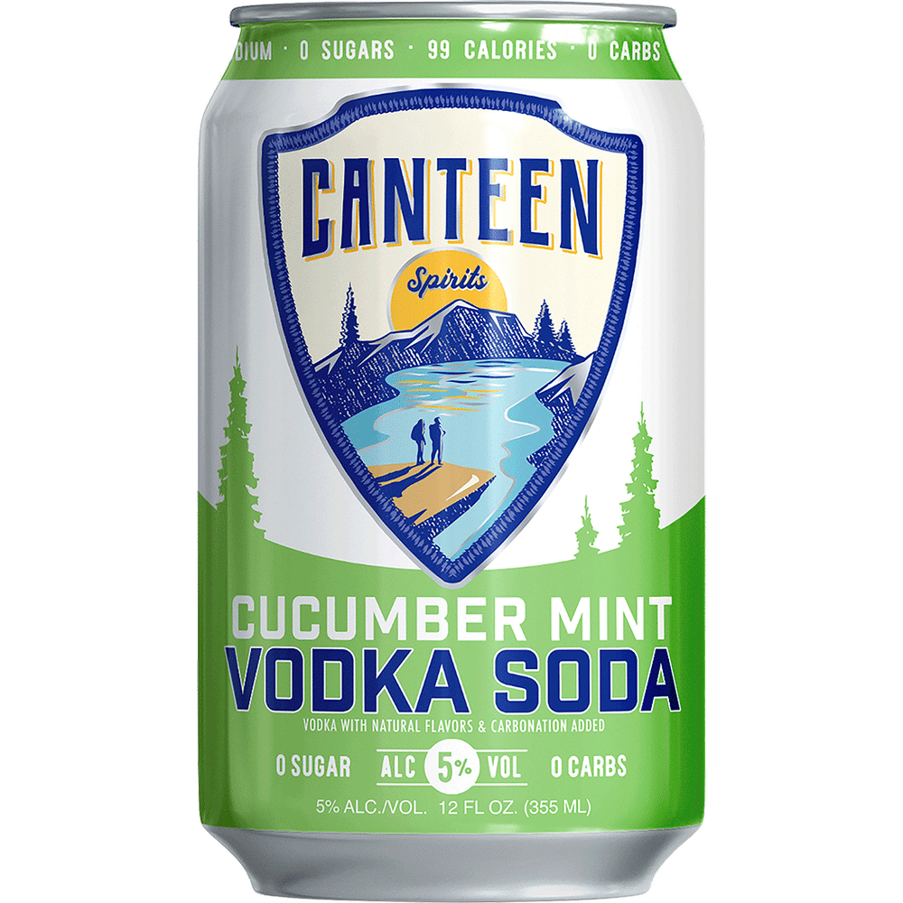 Canteen Cucumber Mint Vodka Soda