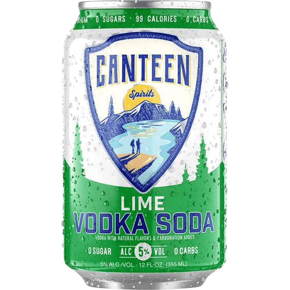 Canteen Lime Vodka Soda