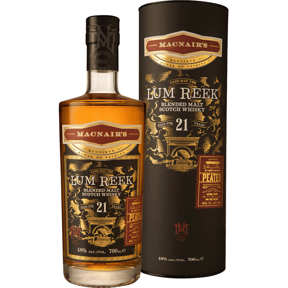 ウイスキー MACNAIR'S RUM REEK21 YEARS OLD MacNair's Lum Reek 21 Year Scotch | Total Wine & More