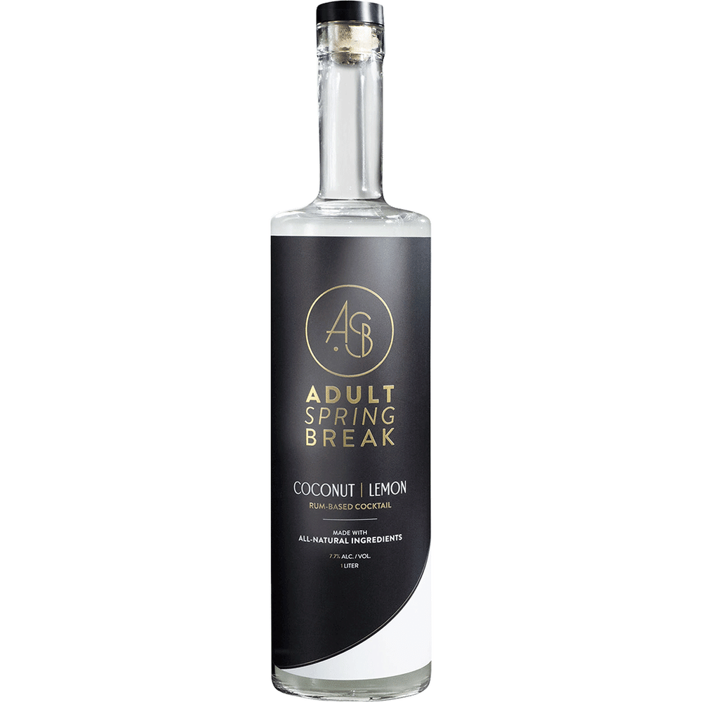 Adult Spring Break Coconut Lemon