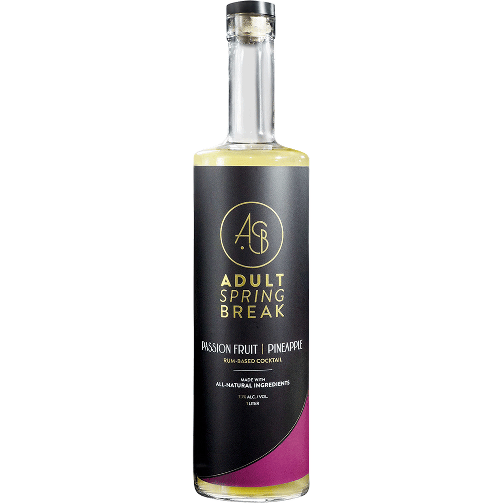 Adult Spring Break Passion Fruit Pineapple Rum Cocktail