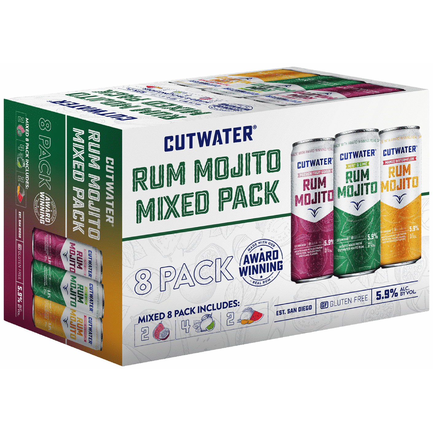 Cutwater Rum Mojito Variety Pack