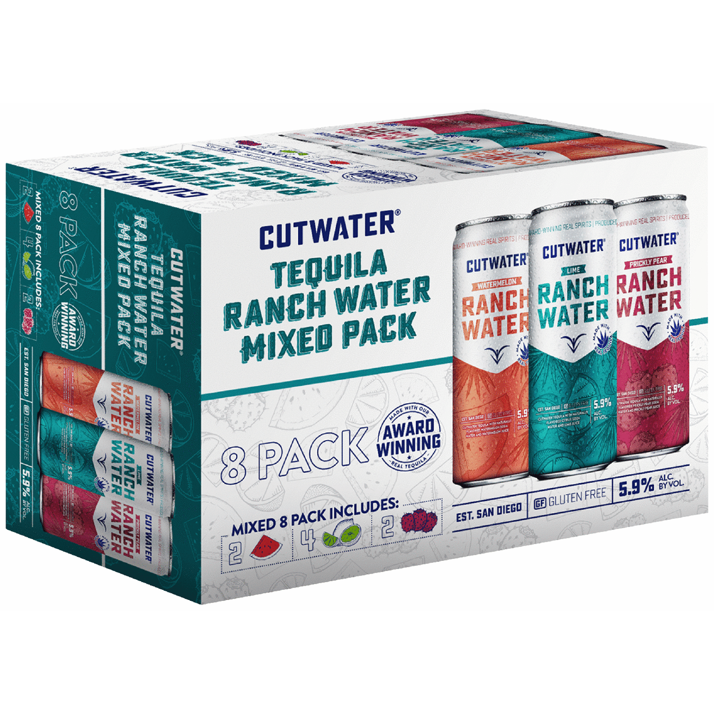 Cutwater Ranch Water Variety Pack