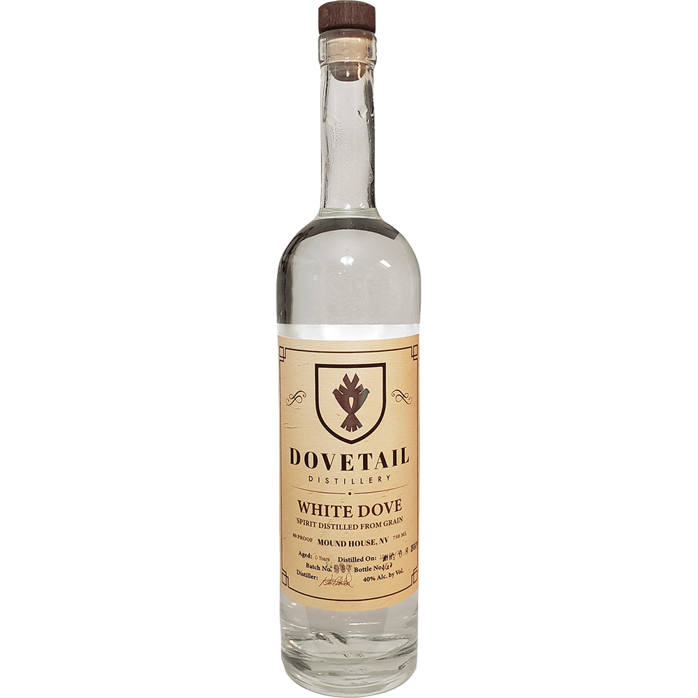 Dovetail Distillery White Dove Moonshine