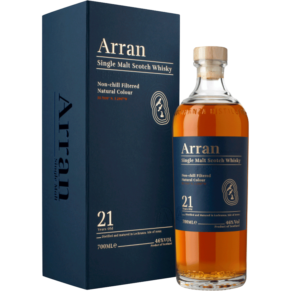 Arran 21年 アラン21年 旧ボトル　完売希少品　750ml 46度 Arran 21 Year Single Malt Scotch | Total Wine & More