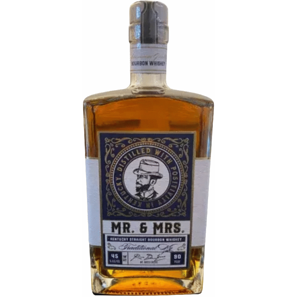 Mr & Mrs Bourbon Traditional Kentucky Blue Label